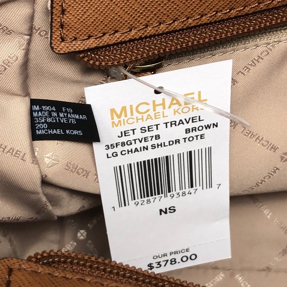 Nwt Michael Kors Bundle Jet Set travel +wallet - Picture 7 of 7